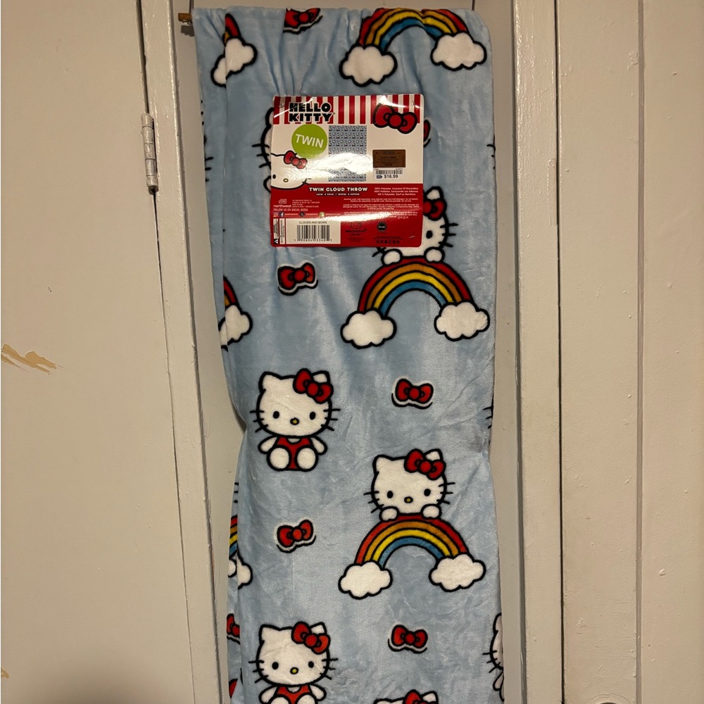 Hello Kitty Rainbow Twin Blanket